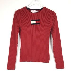 Tommy Hilfiger Vintage Pullover Ribbed Sweater